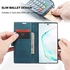 Compatible with Samsung Galaxy Note 10 Plus Case Premium PU Leather Flip Case Magnetic Card Slot and Functional Holder Compatible with Samsung Galaxy Note 10 Plus (Blue)