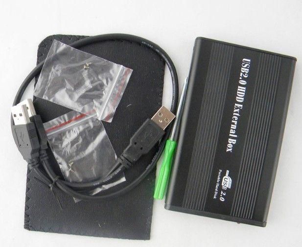 2.5 inch IDE HDD box mobile external hard disk enclosure case