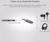 2.5mm Female Jack To 3.5mm Male Plug Audio Connector For HeadPhone EarPhone (1Pack) By HonTai