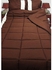 Foam River Cotton Fiber Quilt Set - 3 Pcs -Dark brown