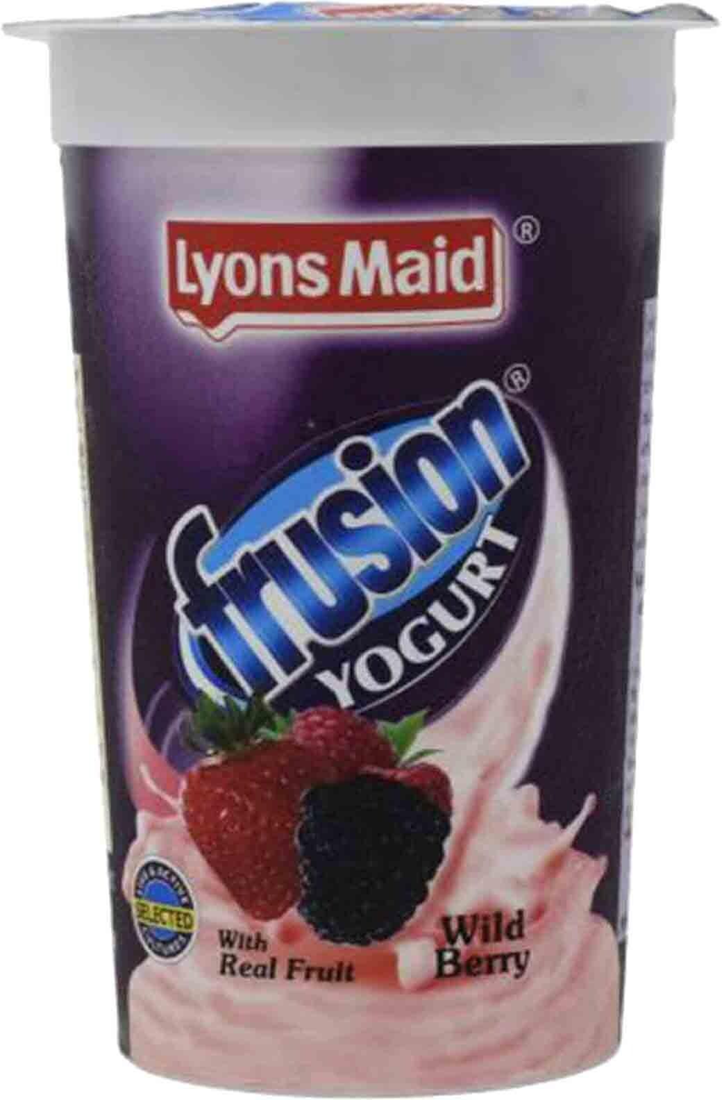 Lyons Maid Frusion Wild Berry Yogurt 500ml