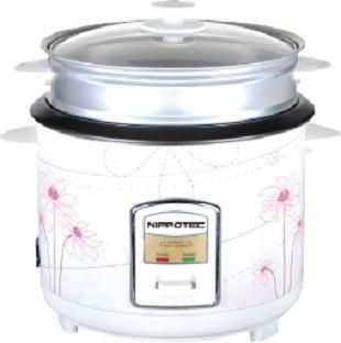 NIPPOTEC 1.8 Liter Metal Rice Cooker -