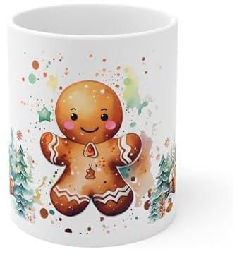 Gingerbread Christmas Mug مج مطبوع للكريسماس