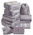 Storage Bags 9PCS Set Travel Organizer Suitcase Packing Set Storage Cases Portable Luggage Organizer Clothes Shoe Tidy Pouch Bag