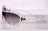 Gianfranco GF802-03 Sunglasses Transparent Dark Ruthenium lens Grey shaded