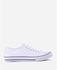 Ravin Solid Canvas Sneakers - White