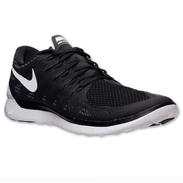 Nike Free 5.0 Running Shoes (642198-001) Black/White/Anthracite 9.5