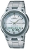Casio Men's Grey Dial Stainless Steel Band Watch - AW-80D-7AVDF