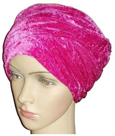 Velvet Turban - Pink