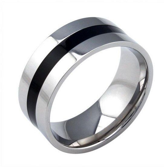 Jewelora Ri101009 Ring For Men Titanium Steel -10 US
