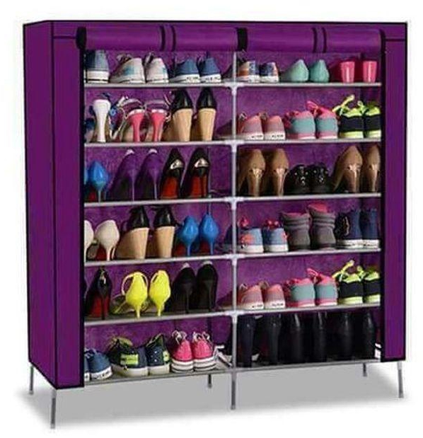 Shoe Rack (36 Pairs) Purple