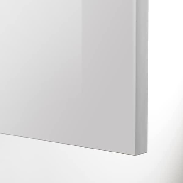 METOD / MAXIMERA Base cab 4 frnts/4 drawers, white/Ringhult light grey, 60x37 cm - IKEA