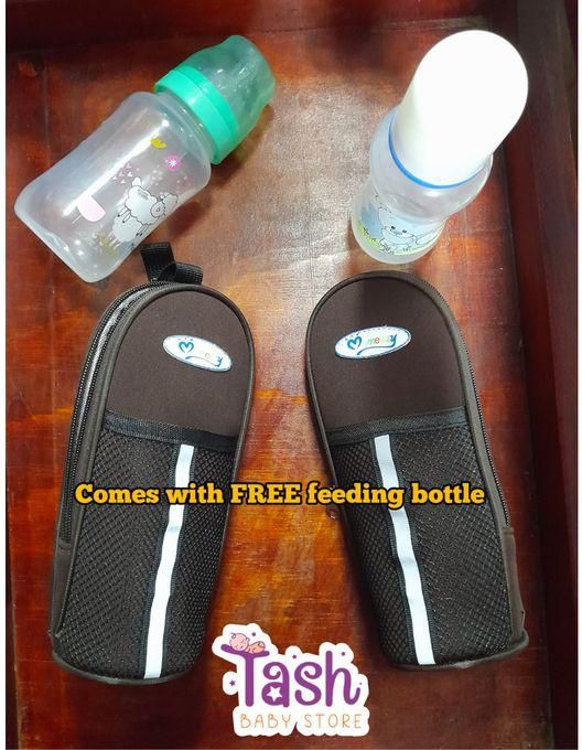 Mom Easy Single Bottle ThermaBag With FREE Feeding Bottle