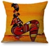 Generic African Decorative throw Pillow Cover-Home-Decor- Abstract art - African Woman c