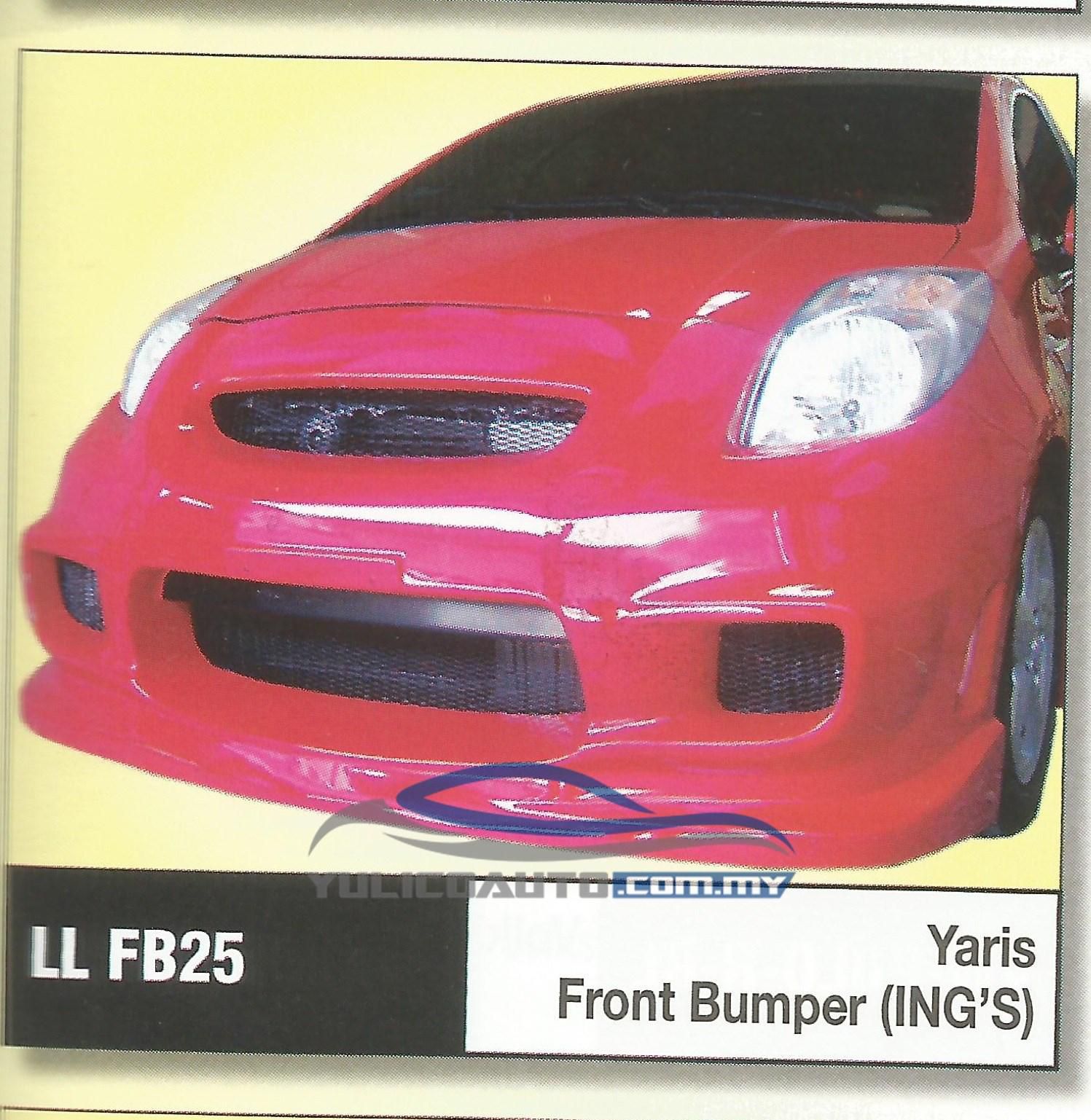 Toyota Yaris Front/Rear Bumper [FRP]  -2 Types