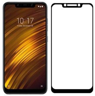 Tempered Glass Screen Protector For Xiaomi Poco F1 Clear/Black