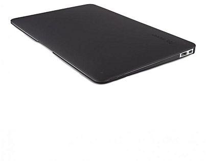 Speck MB13PU-SAT-BK-V2 See Thru Satin, Soft Touch Hard Shell Case, for 13-inch MacBook Polycarbonate Unibody, Black
