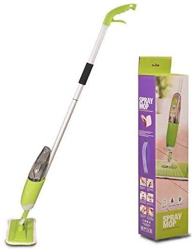 one year warranty_Healthy Spray Mop and Mop Pad- green