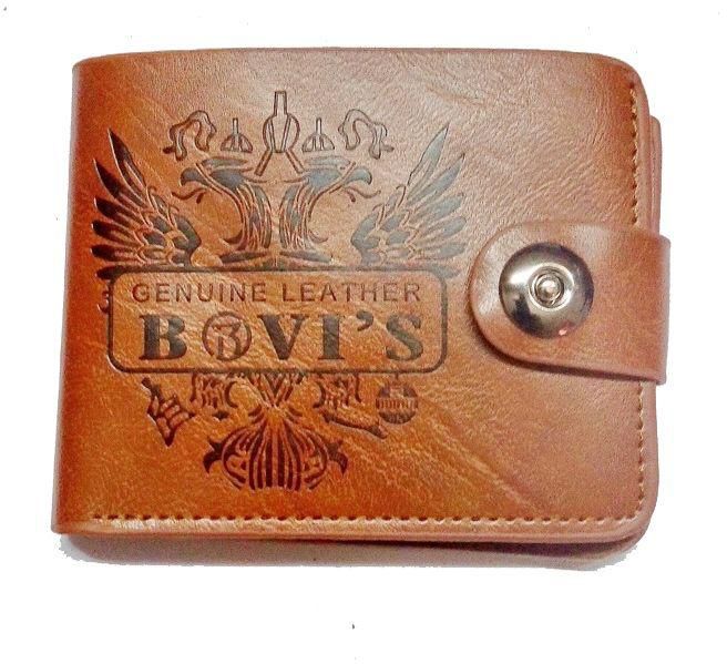 محفظة من الجلد للرجال  Bovis leather wallet For men