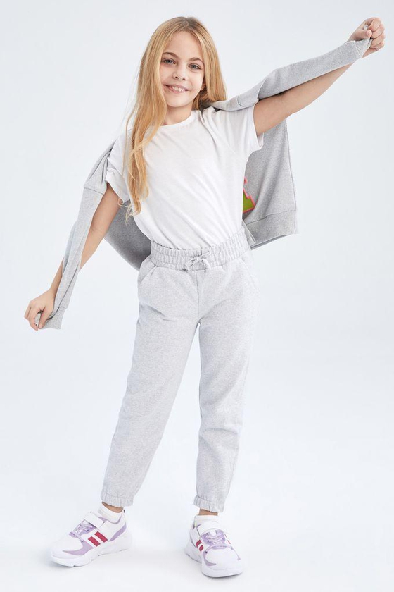 Defacto Girl Jogger Fit Knitted Trousers