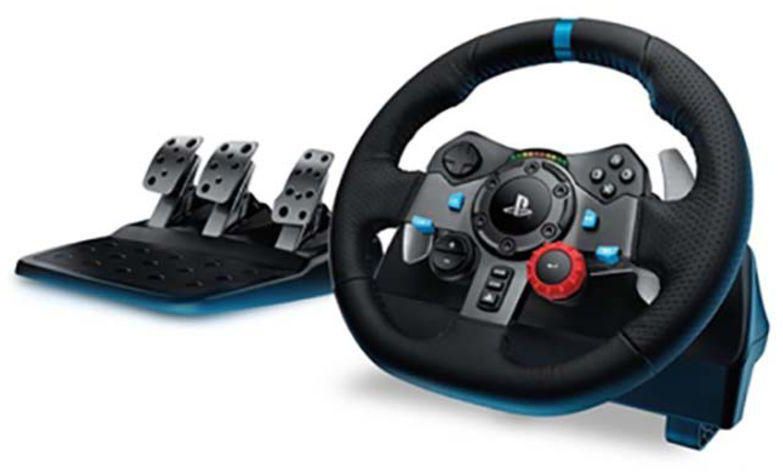 Logitech G29 Driving Force Racing Wheel For Ps4/ Ps3/ Pc