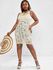 Plus Size Openwork Cover Up Knit Dress - 3xl