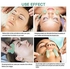 Jade Facial Skin Massager Roller With Gua Sha Scraper Set Green/Silver