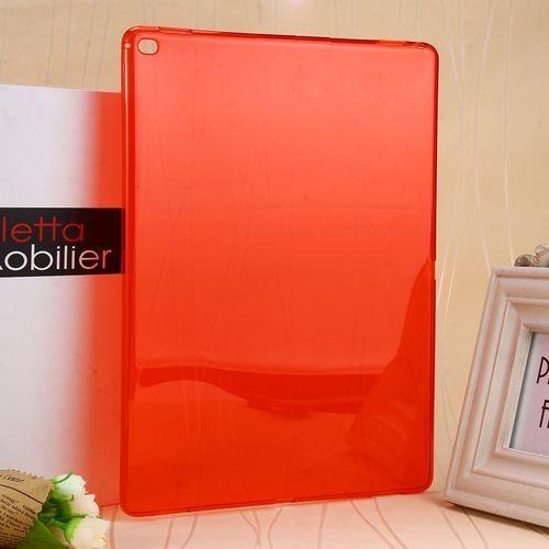 Generic Clear Case Flexible Soft Transparent TPU Silicon Back Cover For IPad Pro (Red)