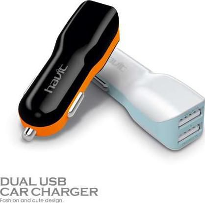 Havit Dual USB Car Charger Black | HV-UC230
