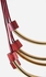 ZISKA Necklace Metal Thread - Dark Red