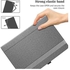 Universal Case for 9-10 inch Tablet, Stand Folio Universal Tablet Case Protective Cover for 9" 10.1" Touchscreen Tablet, with Adjustable Fixing Band and Multiple Viewing Angles -Grey