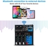 BOMGE Professional Seven-way With Bluetooth Mixer.