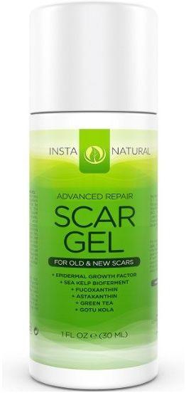 InstaNatural Scar Gel Cream For Old and New Scars More Effective than Scar Oil