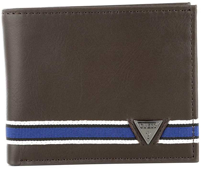 Wallet For Men by Guess, Brown, 31GUE30014