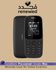 مُجدد - هاتف 105 ثنائي الشريحة لون أسود بذاكرة رام 4 ميجابايت يدعم تقنية 2G