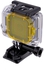 فلتر عدسة مكعب يعمل على تصحيح الالوان عند التصوير تحت الماء لكاميرا جوبرو هيرو 4/3 بلس - اصفر