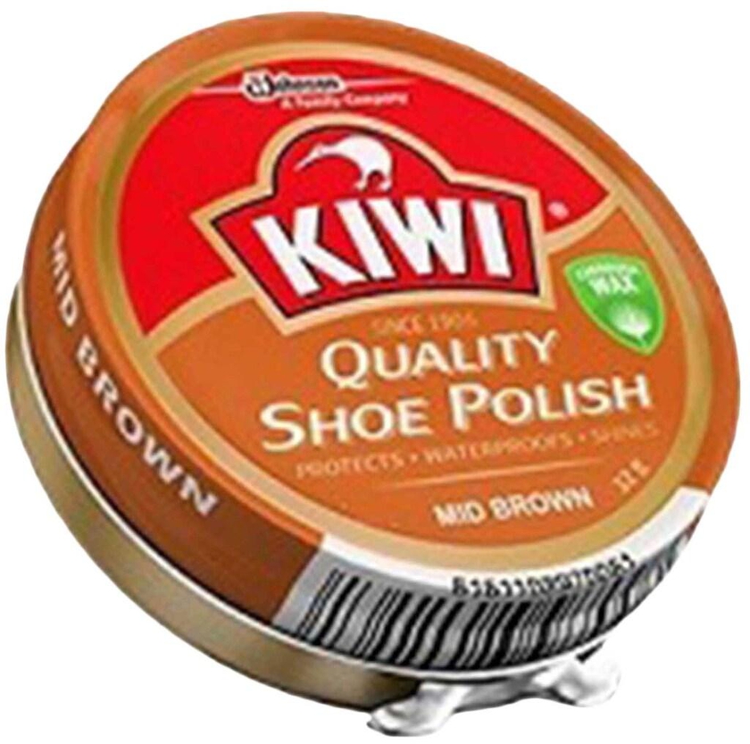 Kiwi Shoe Polish Midbrown 100Ml
