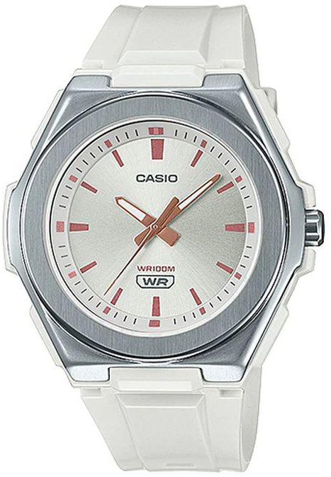 Casio Casio Watch for Women LWA-300H-7EVDF Analog Resin Band White