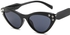 Fashion cat eye sunglasses point drill small box sunglasses sunglasses