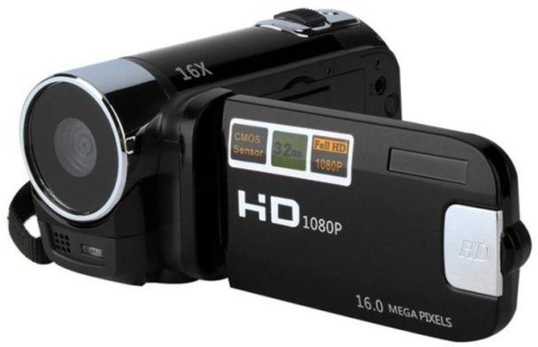 LEBAIQI 2.7 Inch Full HD 720P Digital Video Camera Camcorder DVR 16xZoomCOMS Video Recoding (Black)