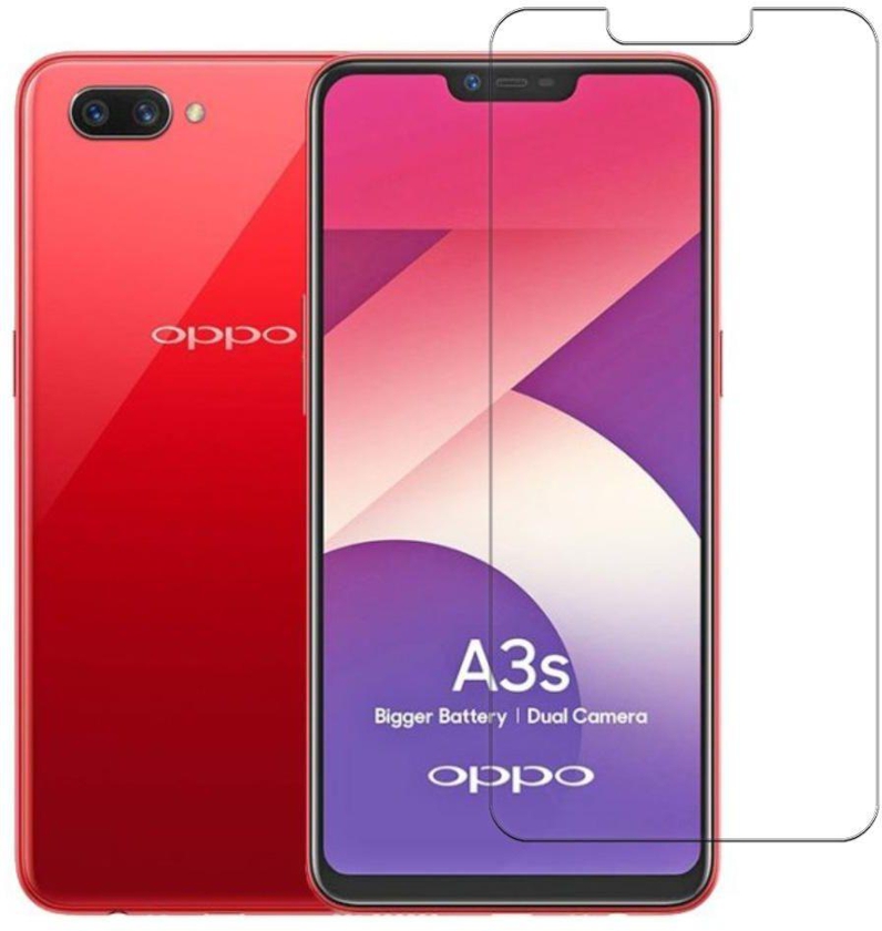 Tempered Glass Screen Protector For Oppo A3s - Clear