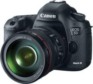 Canon EOS 5D Mark III DSLR Camera Black With EF 24-105 f/4L IS Lens