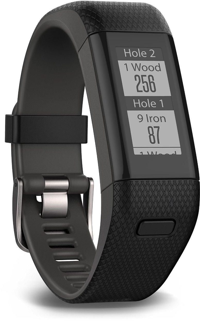 Garmin Approach X40 HR Golf GPS and Wrist Heart Rate Fitness Tracking Sleek X-Large Band Black