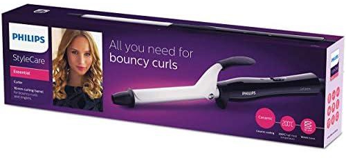 Philips Stylecare Essential Hair Curler. 16Mm Curling Barrel .Protective Ceramic Coating. Cool Tip. 3 Pin, Bhb862/03. 2 Years Warranty