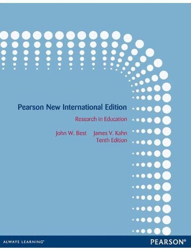 Pearson Research in Education New International Edition Ed 10