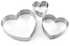 Heart-shaped Stainless Steel Cake Cutter 3*1
