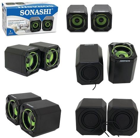 Sonashi SUS706 USB Speaker Green