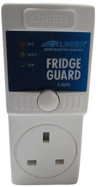 Linier Fridge Guard-Voltage Stabilizer- White.