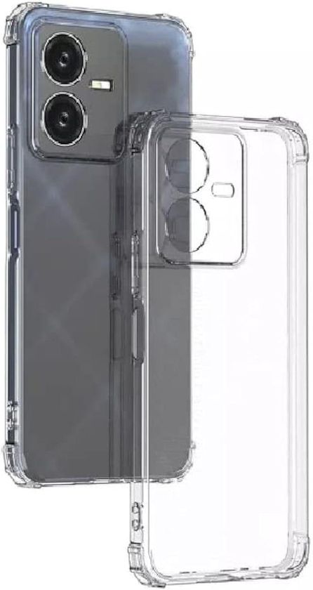 Ten Tech Transparent Cover With Anti-shock Corners Made Of Heat-resistant Polyurethane For Vivo Y22 / Y22s – Transparent