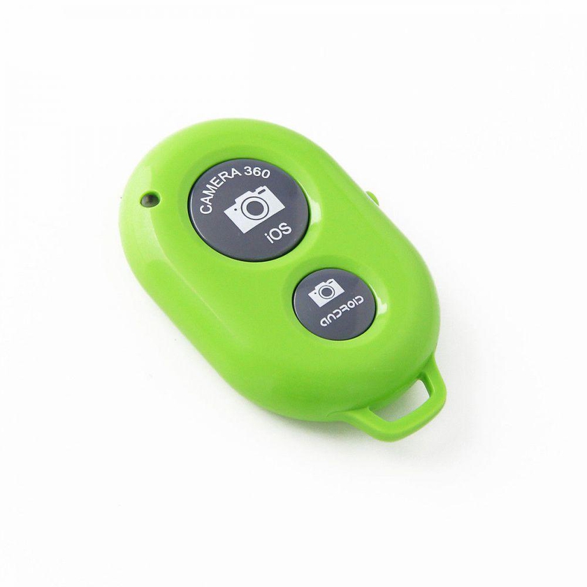 Wireless Bluetooth Camera Remote Shutter for iOS iPhone iPad Android Samsung HTC Sony Green